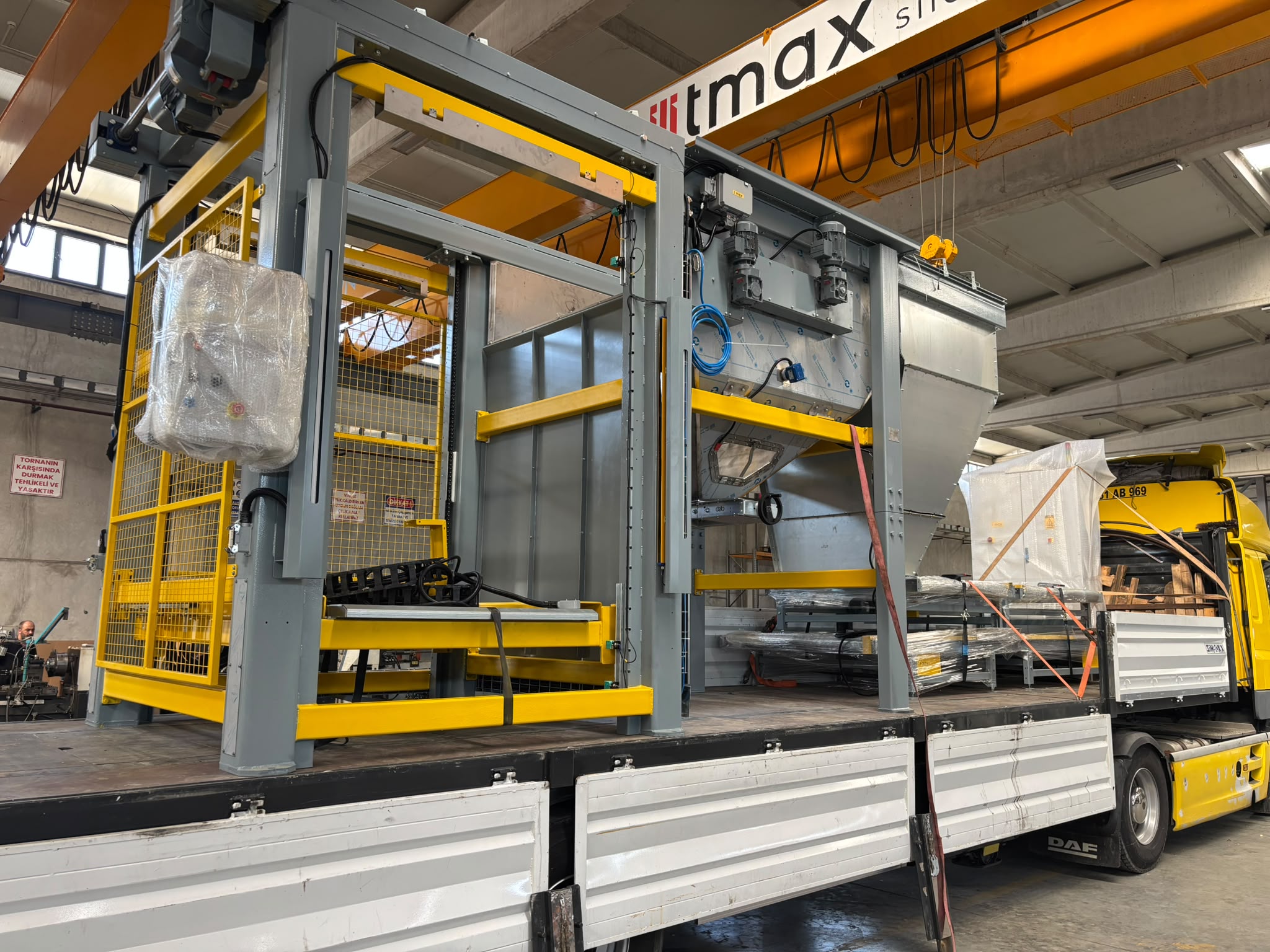 We Completed and Shipped a 100% Domestic Bagomax System in Balıkesir for a Global Customer